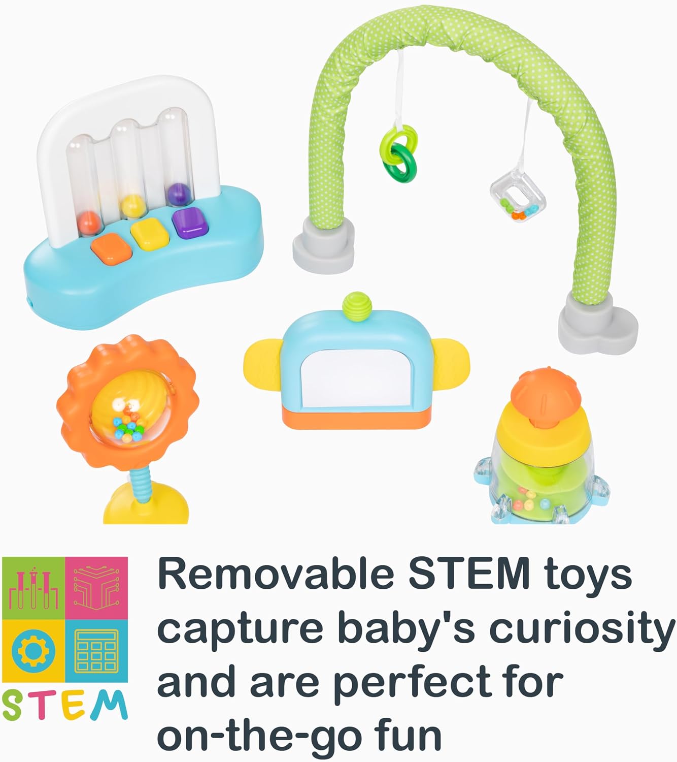 Smart Steps® Bounce N’ Play 3-in-1 Activity Center, Woodland Walk