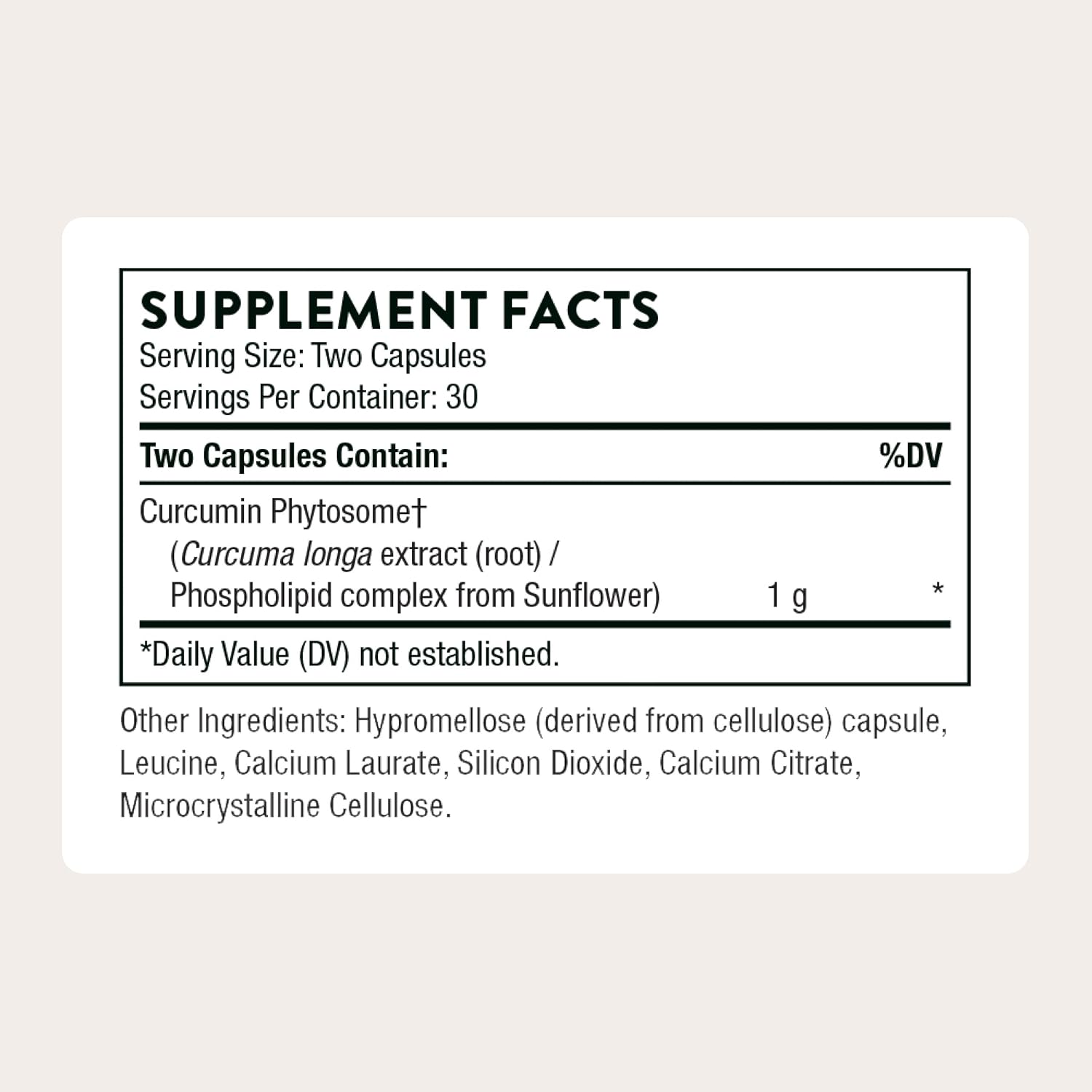 THORNE Curcumin Phytosome, 1, 000 mg Curcumin Supplement, 60 Capsules | Supports Joint Stiffness, Muscle Soreness & a Healthy Inflammatory Response*