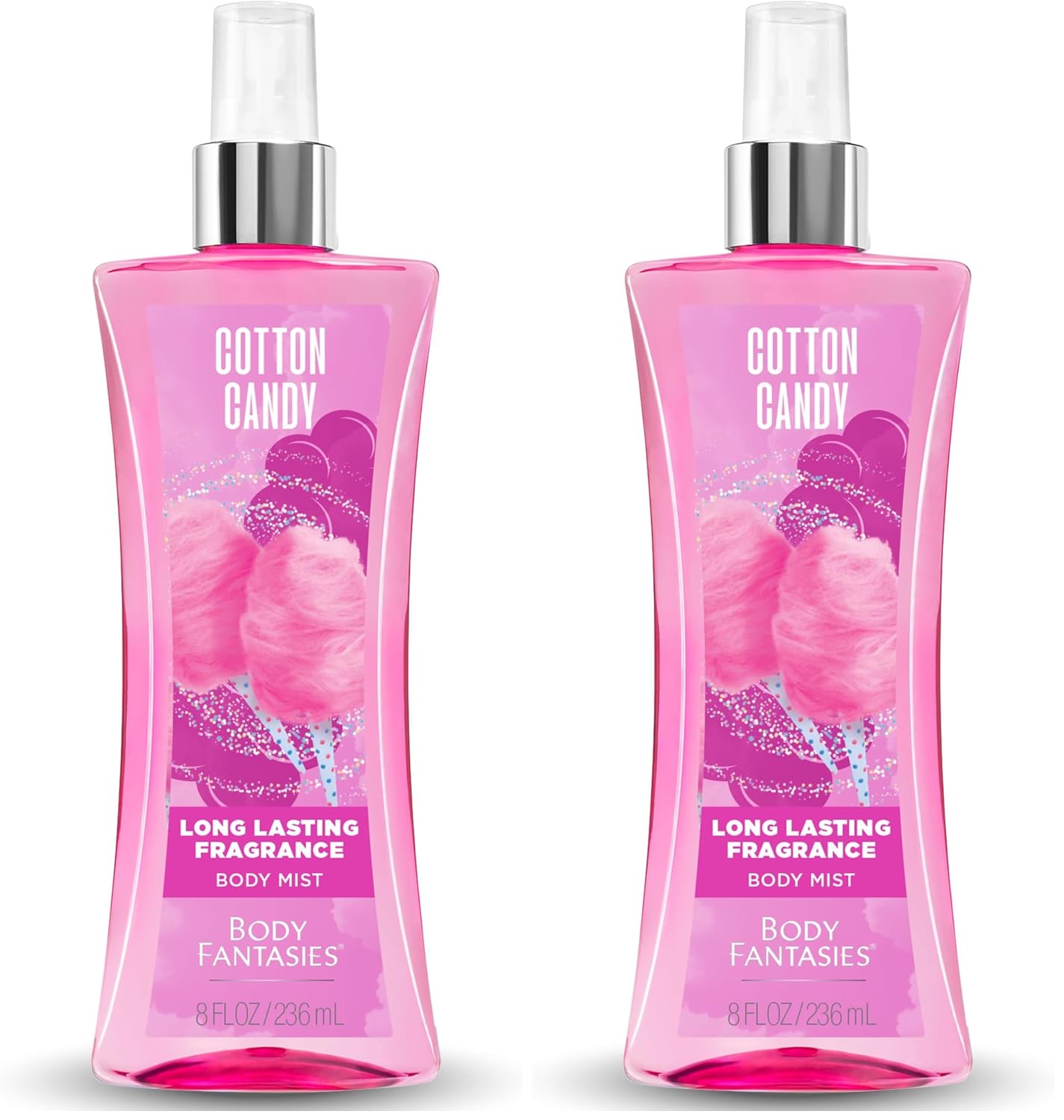 Body Fantasies Signature Fragrance Body Spray, Fresh White Musk, 8 Fluid Ounce