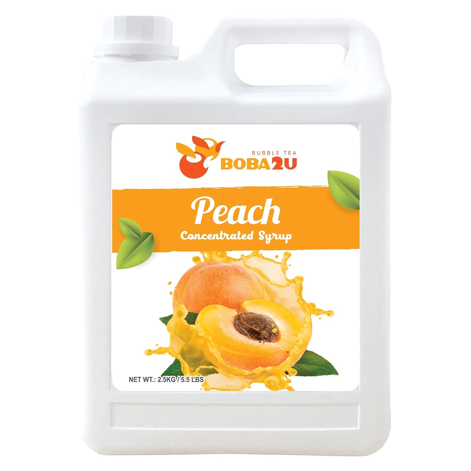 BOBA2U | CONCENTRATED SYRUP | 5.5 LBS (PASSION FRUIT)