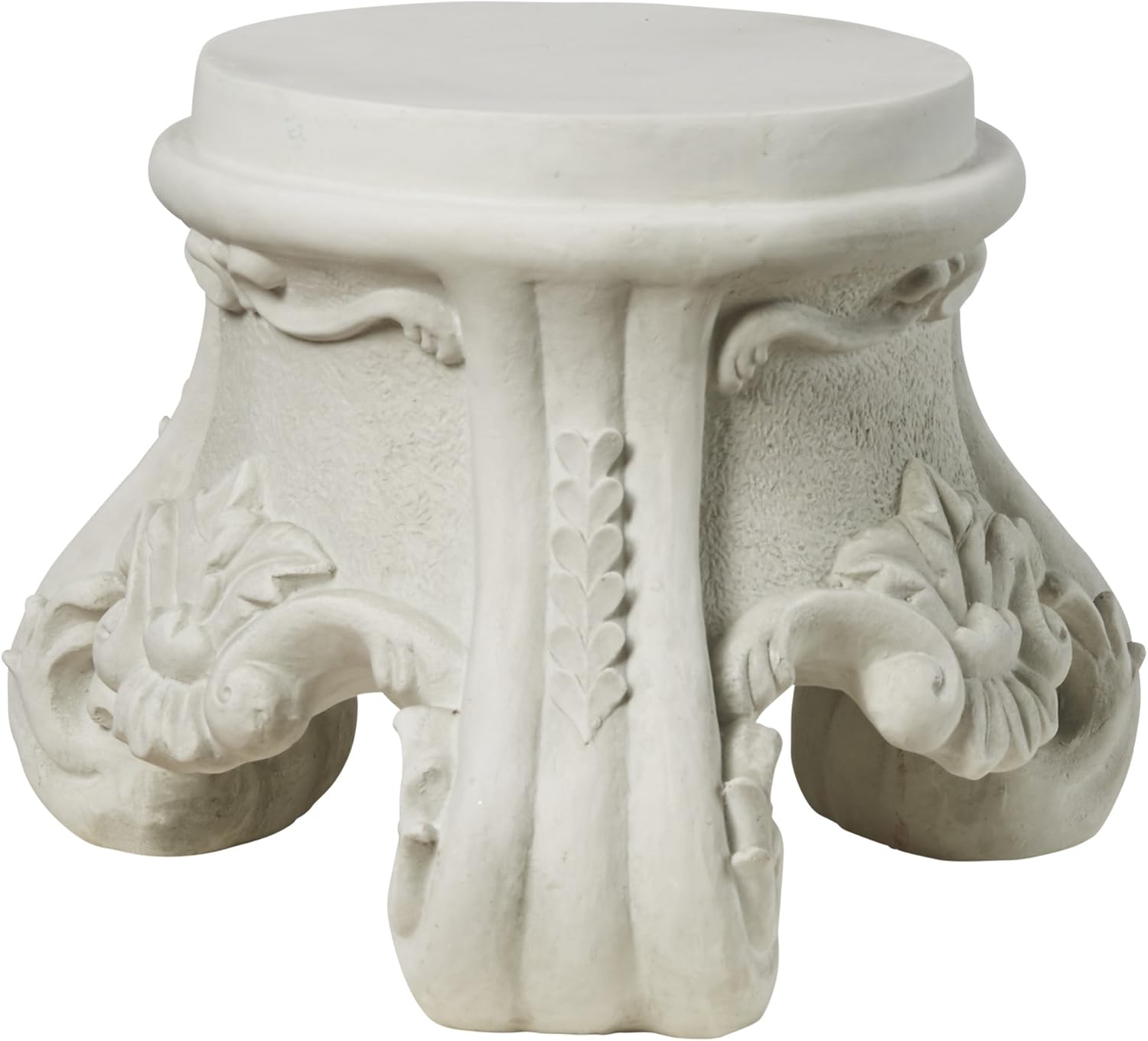 Design Toscano KY992 Chatsworth Manor Neoclassical Pedestal Column Plant Stand, Antique Stone