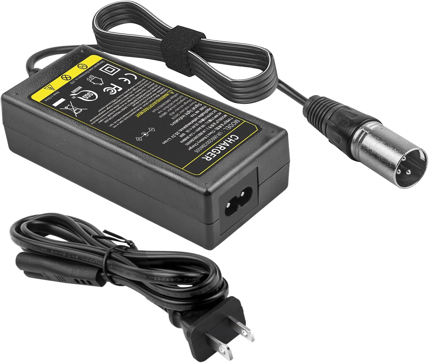 TREE.NB 60W Scooter Battery Charger for LASHOUT Electric Bike, 29.4V 2A Lithium Charger Compatible with Jazzy Power Chair,Pride Hoveround Mobility,Schwinn S300 S350 S400 S500 Ezip 400 Mountain Trailz
