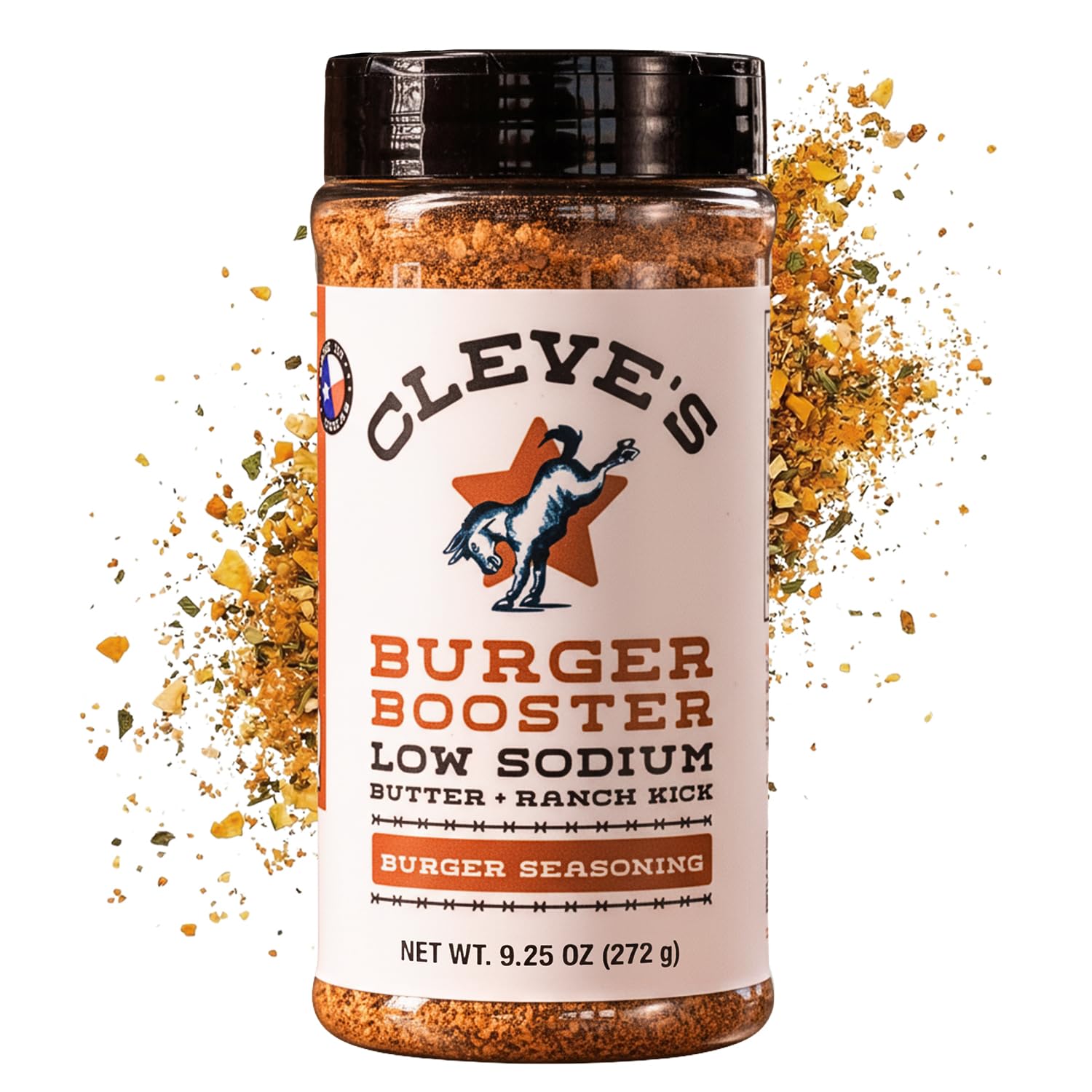 Cleve's Gourmet, Steak Seasoning for Grilling & Cooking, Steak Rub with Smoky Charred Flavor, Prime Rib Seasoning & Beef Seasoning, (Small, Cowboy Charcoal Steak Seasoning)