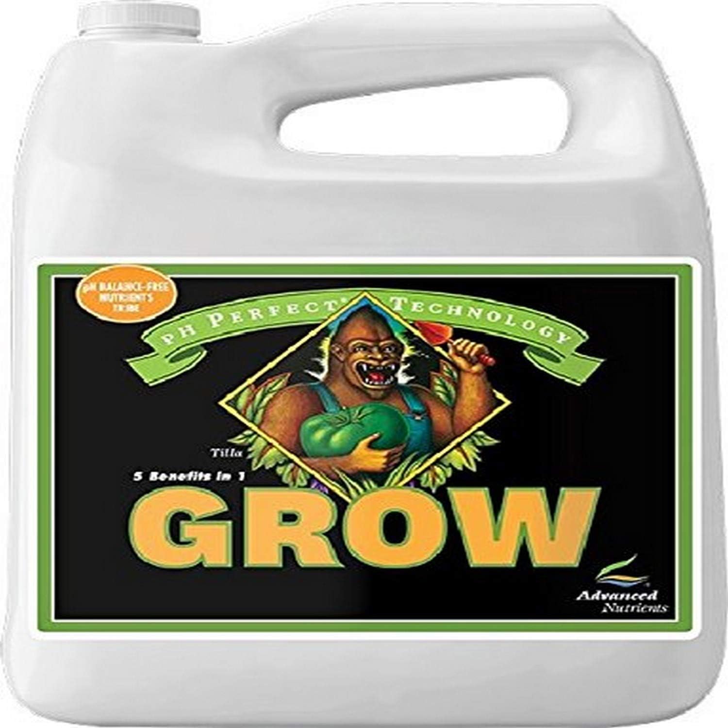 Advanced Nutrients 1301-13 Grow pH Perfect Fertilizer, 500 mL, 0.5 Liter