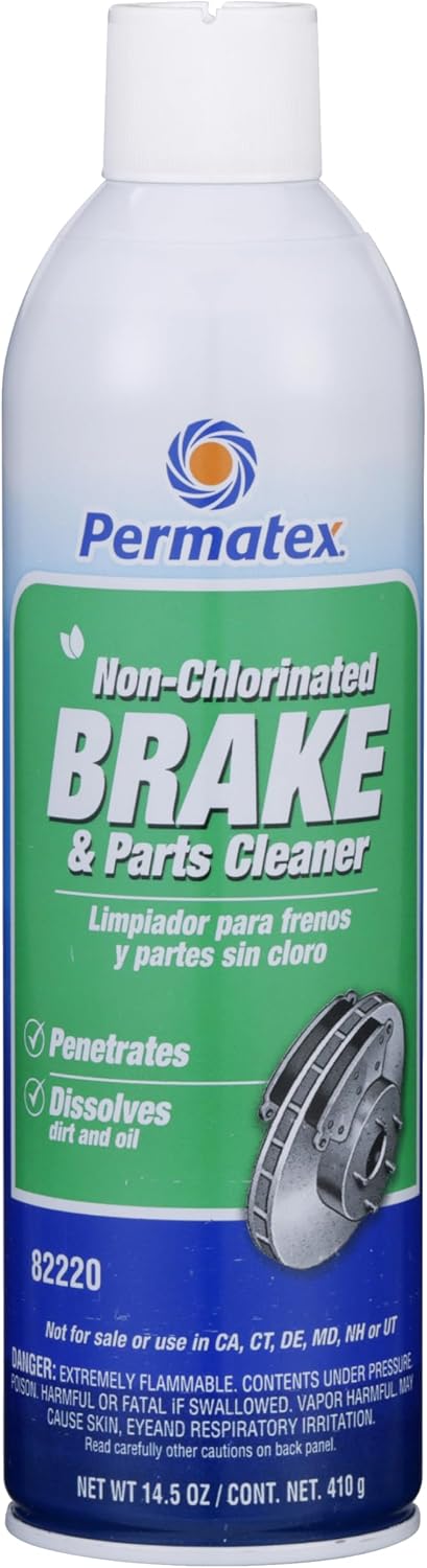 Permatex 82450 Non-Chlorinated Brake and Parts Cleaner, 14.5 oz.