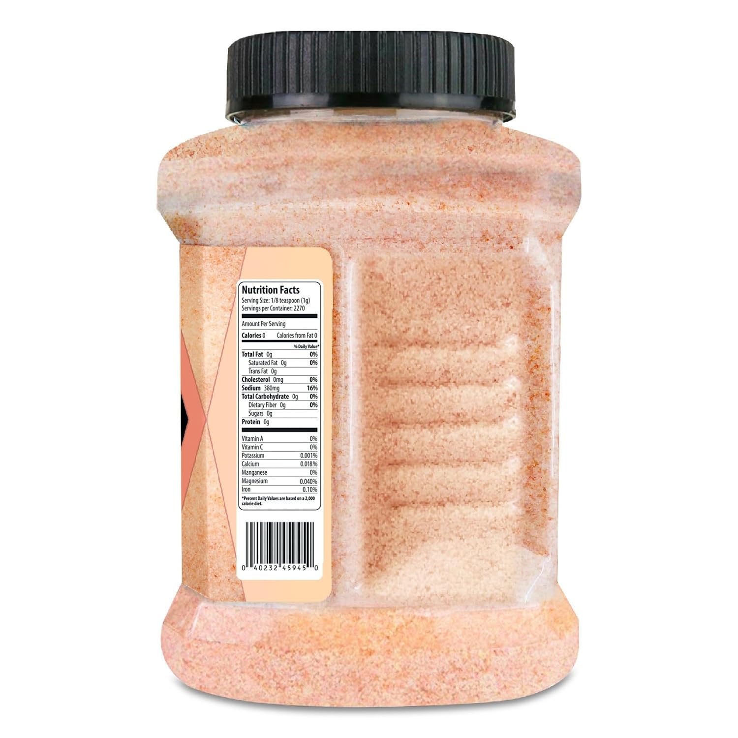 HERBION Naturals Himalayan Pink Salt Jar Fine Grain, GMO Free, Supreme Quality Chemical Free, Vegan, Kosher Certified, Fine Grain All Natural Salt