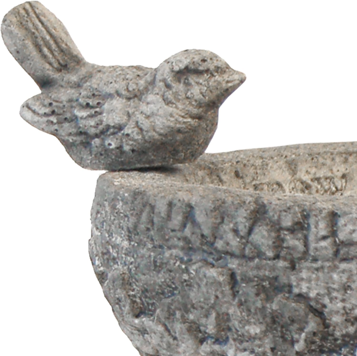 BestNest Athens His Eye is on The Sparrow Bird Bath, Pre Aged