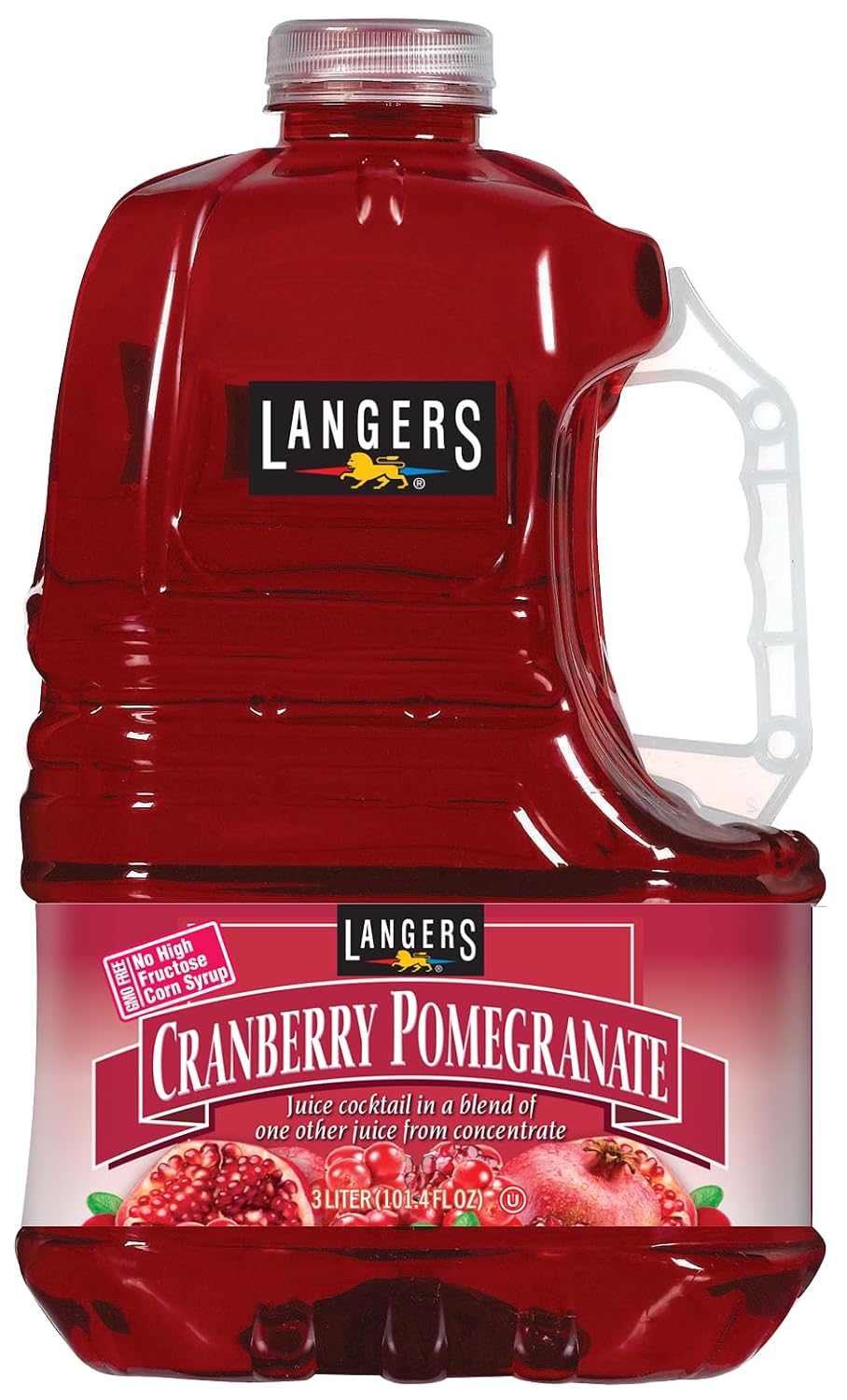 Langers Juice Cocktail, Pineapple Orange Guava, 15.2 Fl Oz (Pack of 12)