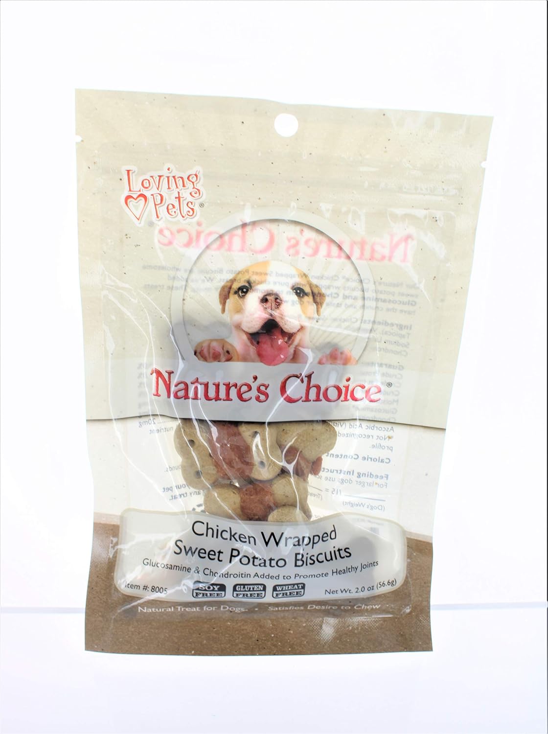 Natural Value Sweet Potato Biscuit Wrapped with Chicken Breast