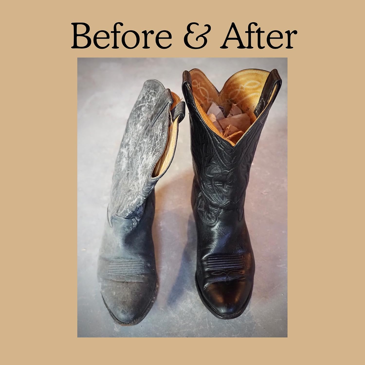 Blackrock LEATHER N RICH - Quality leather cleaner and conditioner, Made in the USA since 1976 - Leather care for boots, saddles, car interiors