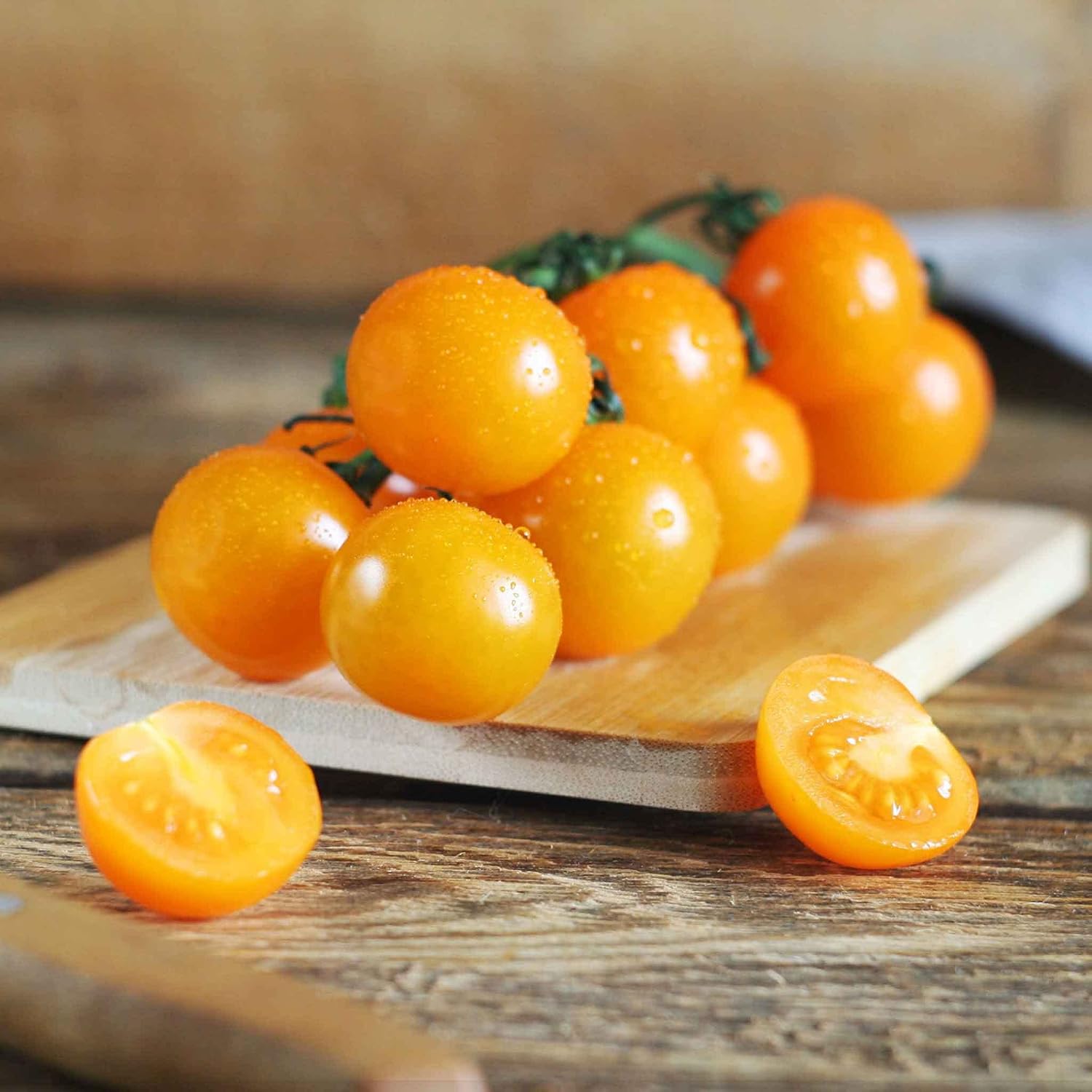 Eden Brothers Tomato Seeds - Persimmon Non-GMO Seeds for Planting, 1 oz | Low-Maintenance Vegetable Seeds, Plant During Warm Season, Zones 10, 3, 4, 5, 6, 7, 8, 9