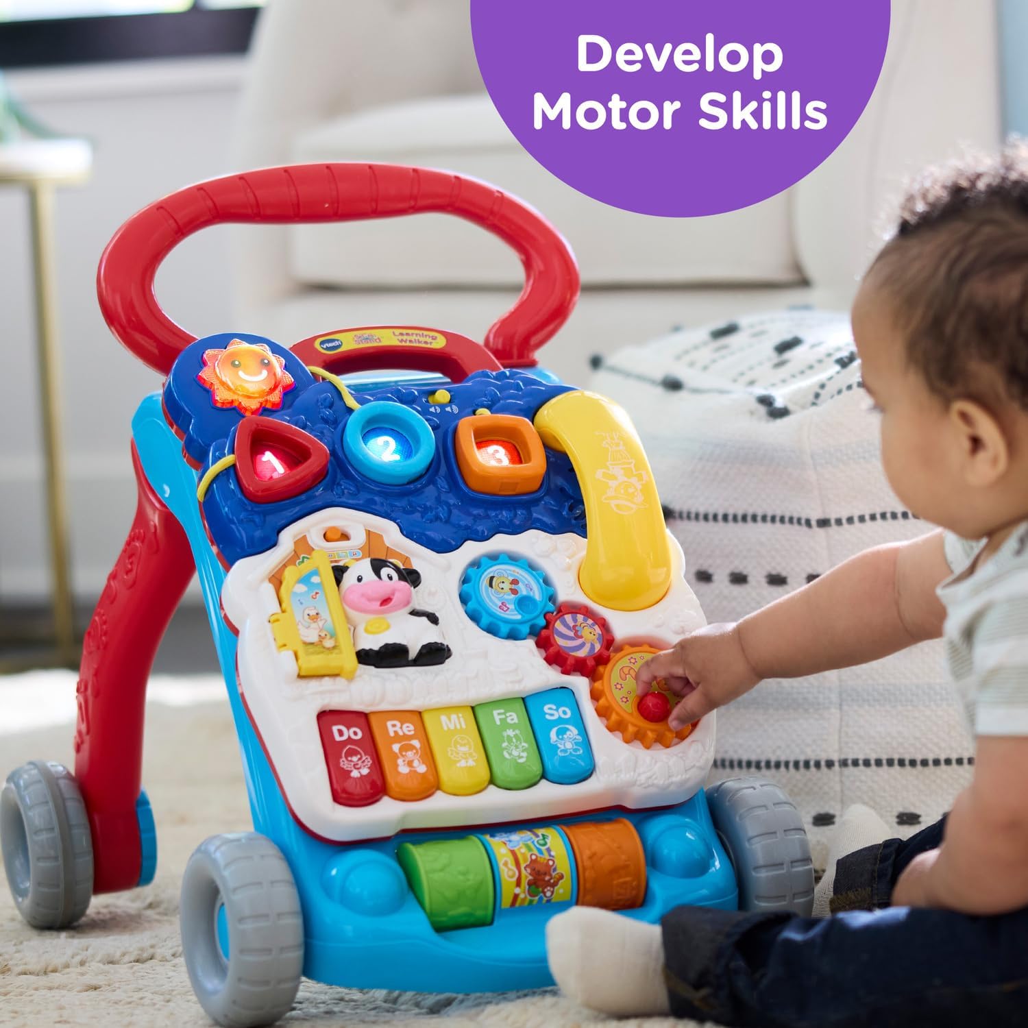 VTech Sit-to-Stand Learning Walker (Frustration Free Packaging)
