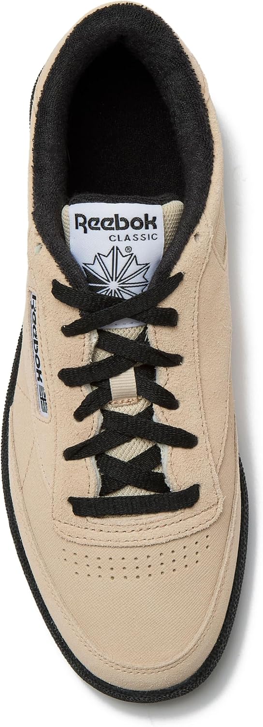 Reebok Club C 85 Mens Tennis Shoes, Casual Fashion White Sneakers for Men