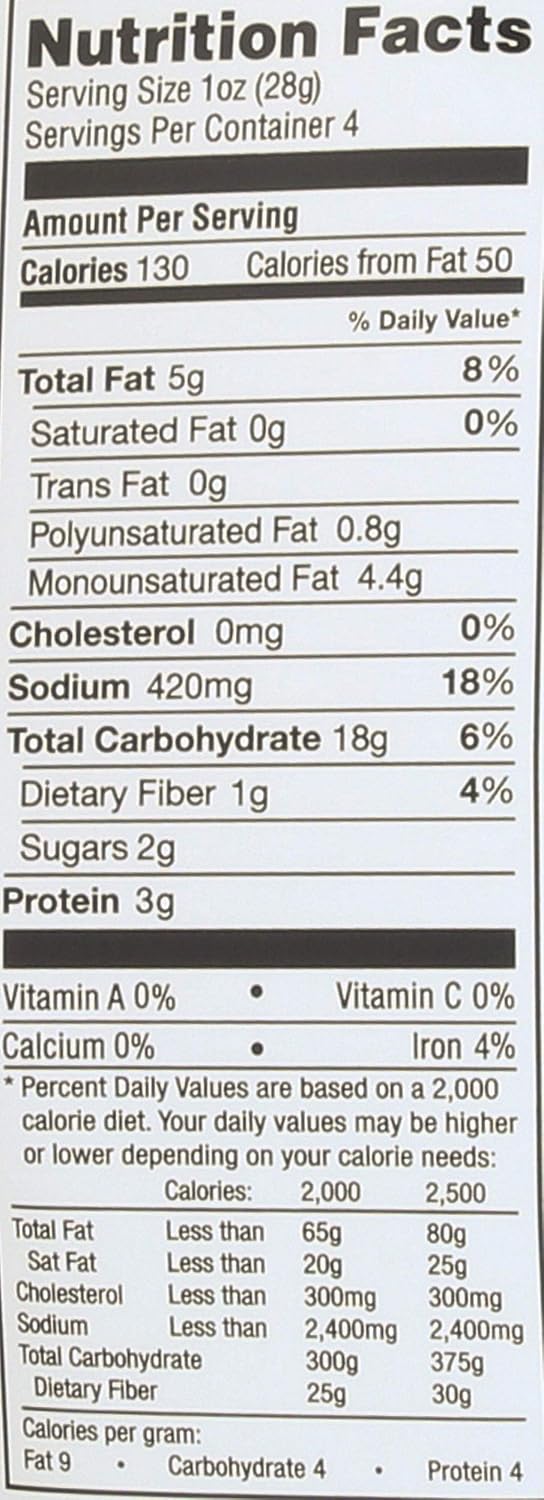 Simply 7 Lentil Chips, Jalapeno, 4-ounce Bags (Pack of 12)