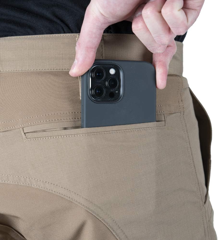 LA Police Gear LAPG Men's Atlas Stretch Tactical Cargo Pants | Durable & Lightweight Ripstop Outdoor Hiking Work Pants for Men