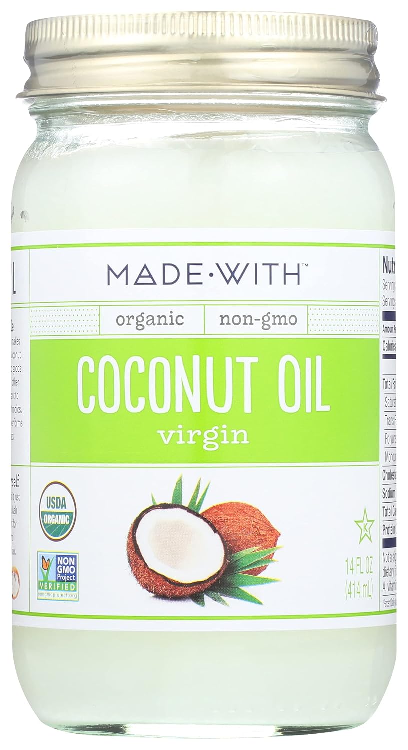 Made With Organic Oil Coconut Virgin, 14 oz