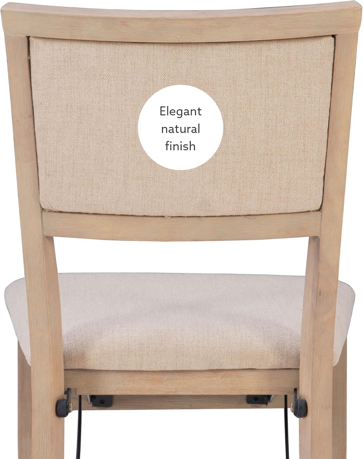 Linon Keira Pad Back Folding Bar Stool