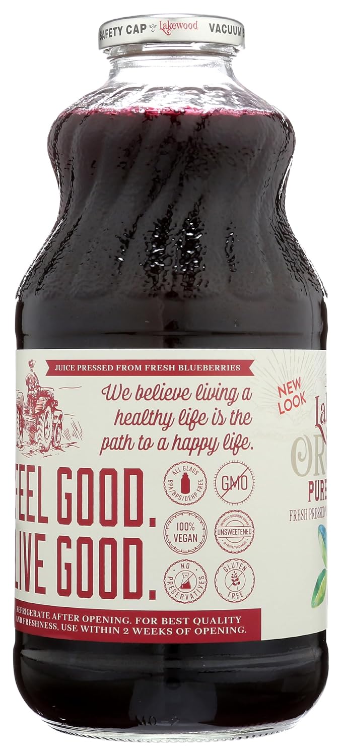 Lakewood Organic Black Cherry Concentrate Juice, 12.5 Ounce (Pack of 6)