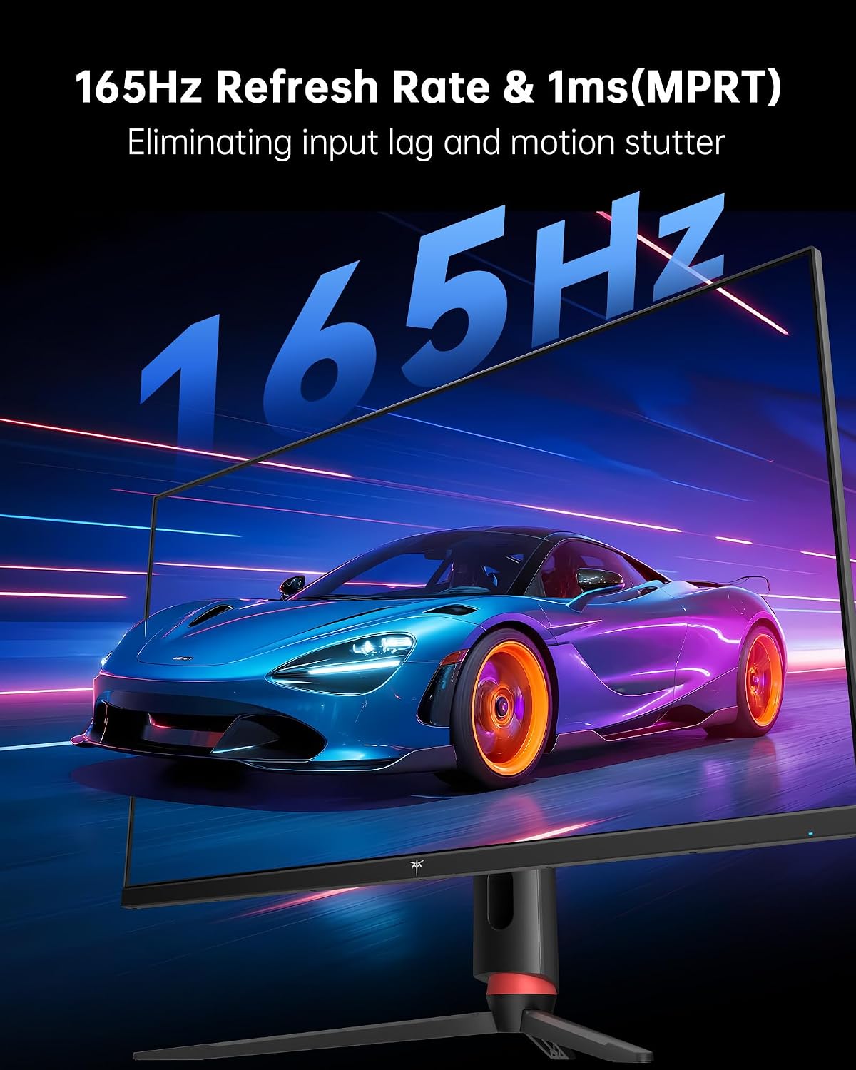 KTC 24.5 Inch Gaming Monitor, 180Hz OC 200Hz Monitor FHD, Fast IPS, H25T7 | 1080P Monitors 1ms, 128% sRGB HDR10, Adaptive Sync, HDMI DP, VESA Tilt Adjustable for Xbox PS5 Switch, HDMI Cable Inc.