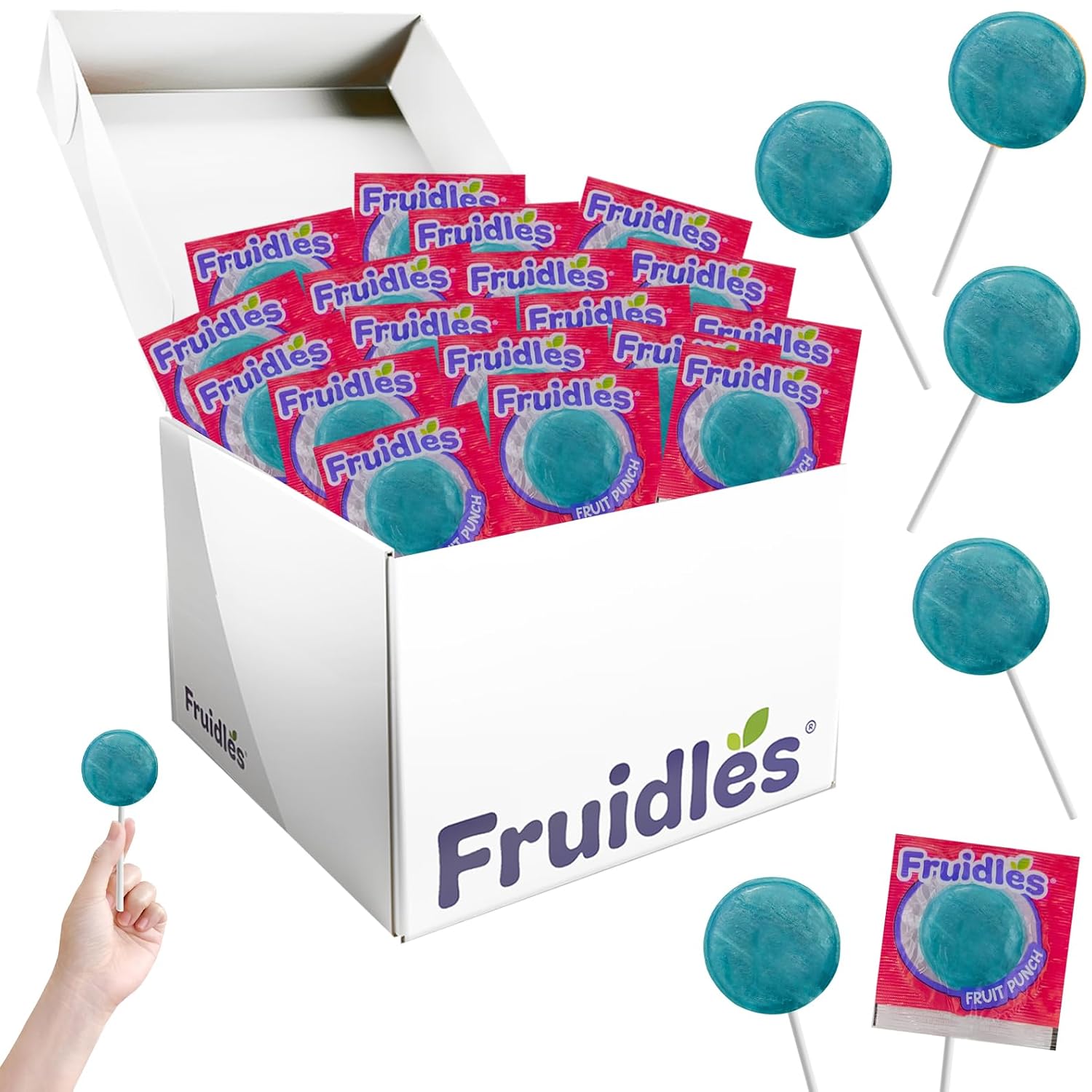 20-Count Grape Lollipops Candy Suckers for Kids, Perfect for Gifting, Parties, Events,10 Gram Lollipops