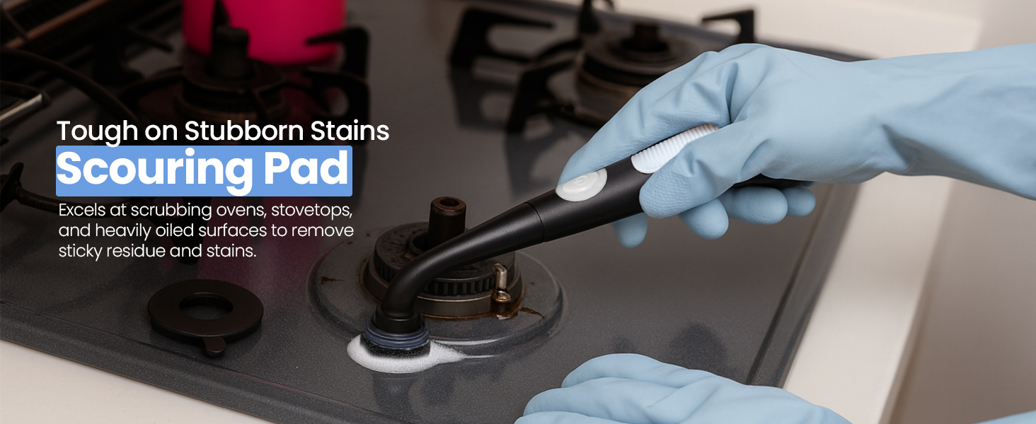 Heavy-duty grout brush for tough stains