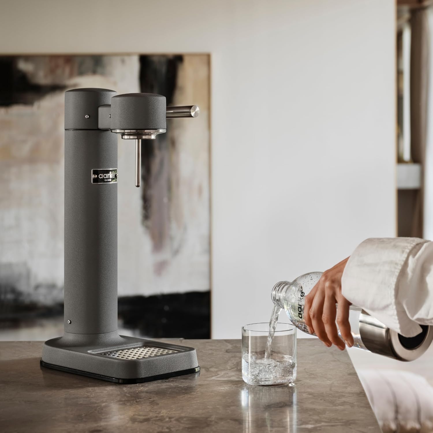 Aarke Carbonator 3 - Premium Sparkling Water Maker, Matte Black