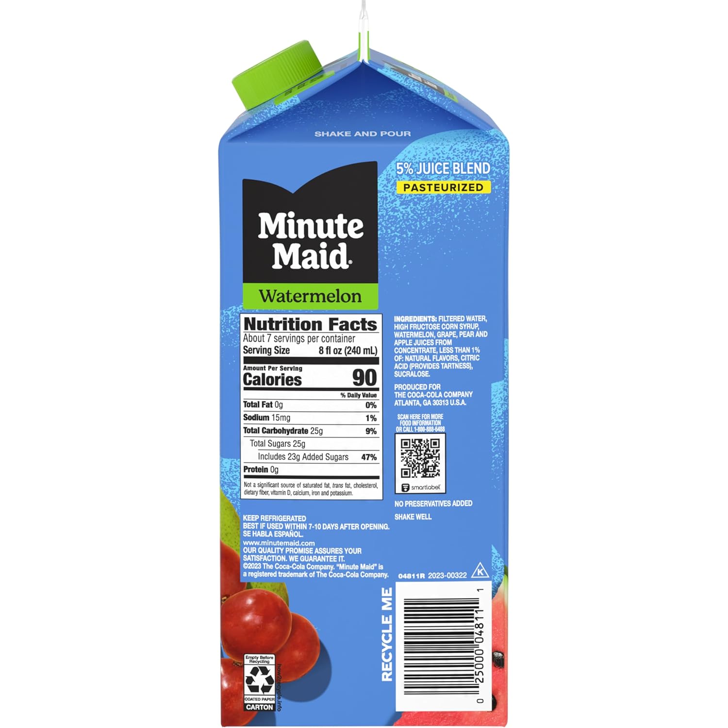 Minute Maid Premium Fruit Punch, 59 Fl Oz