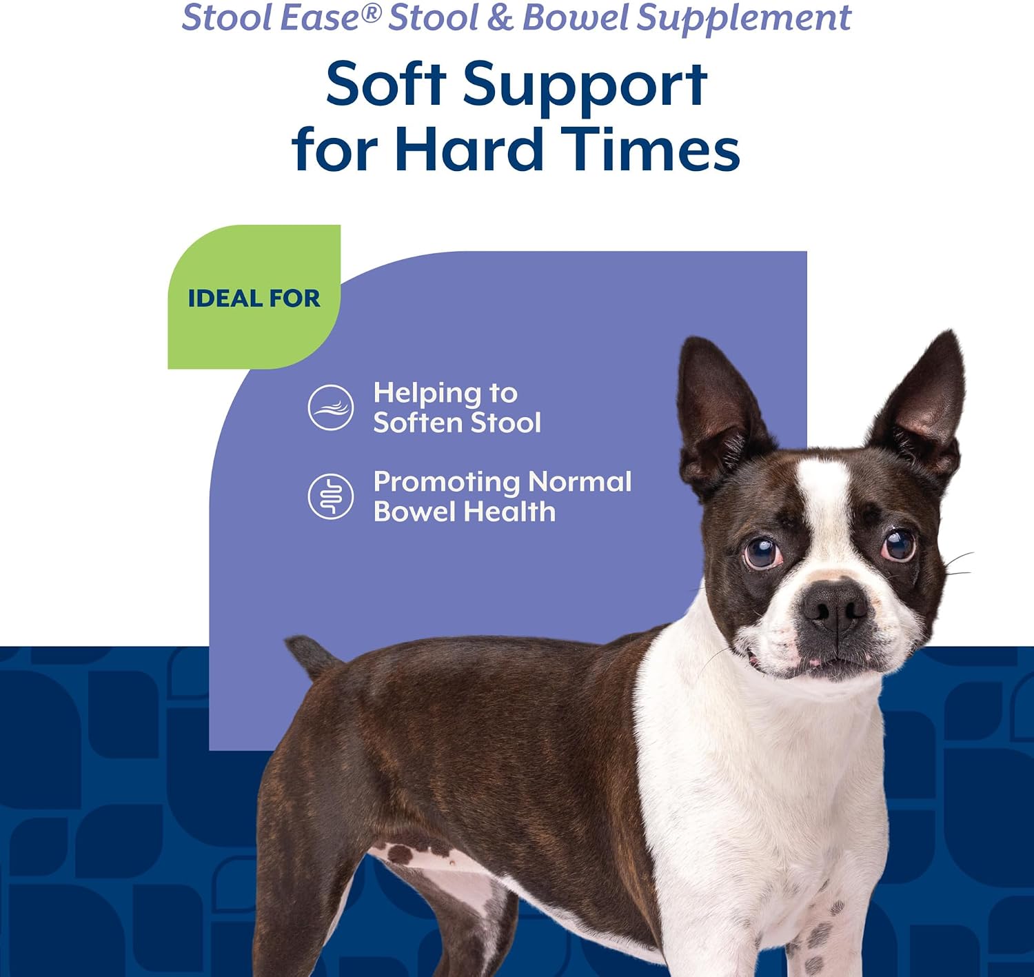 NaturVet – Stool Ease for Dogs – 40 Soft Chews – Helps Maintain Regular Bowel Movements – Enhanced with Sugar Beet Pulp