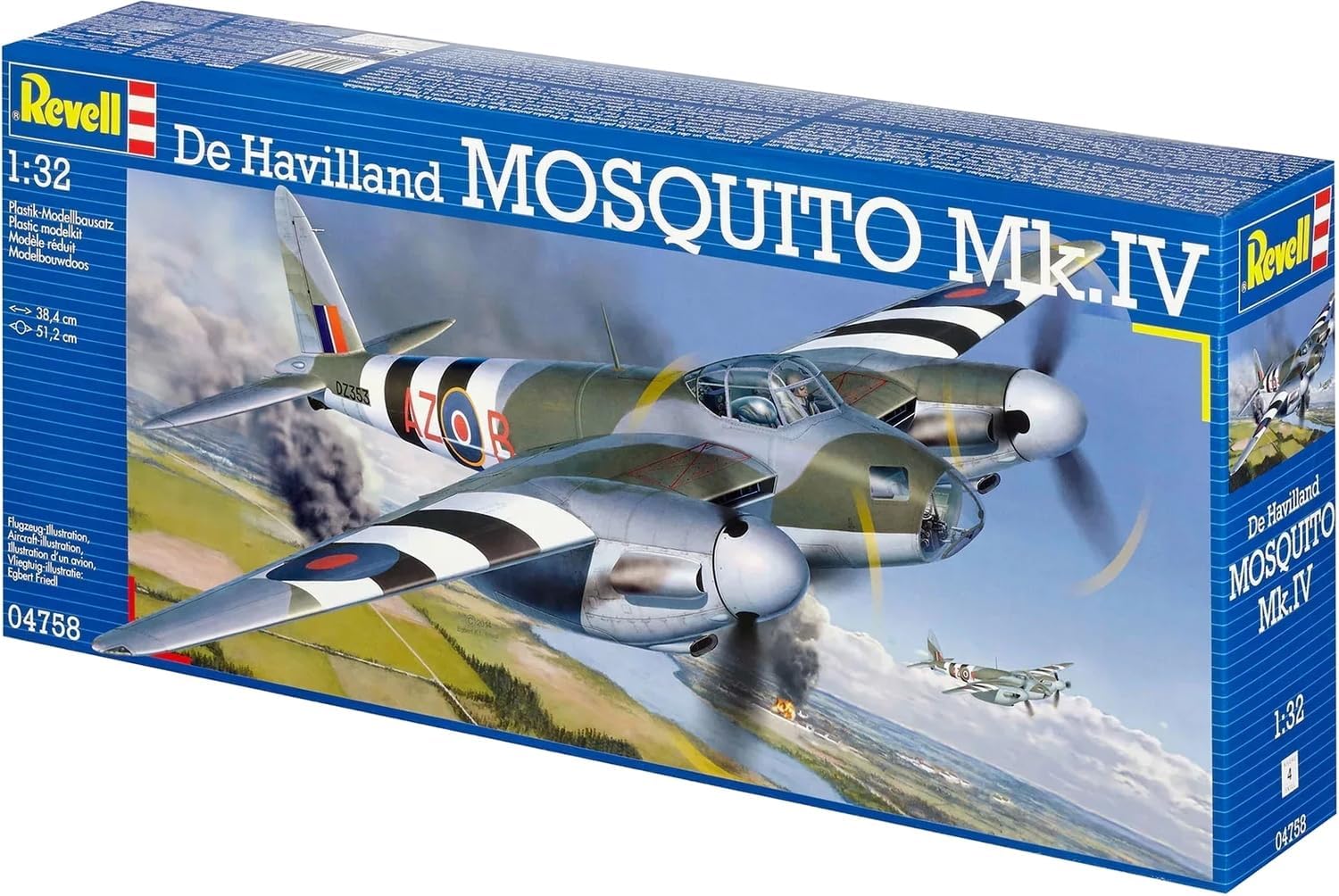Revell 04758 De Havilland Mosquito Mk IV Airplane Kit