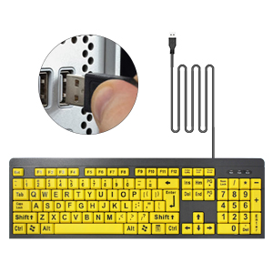 wired usb keyboard