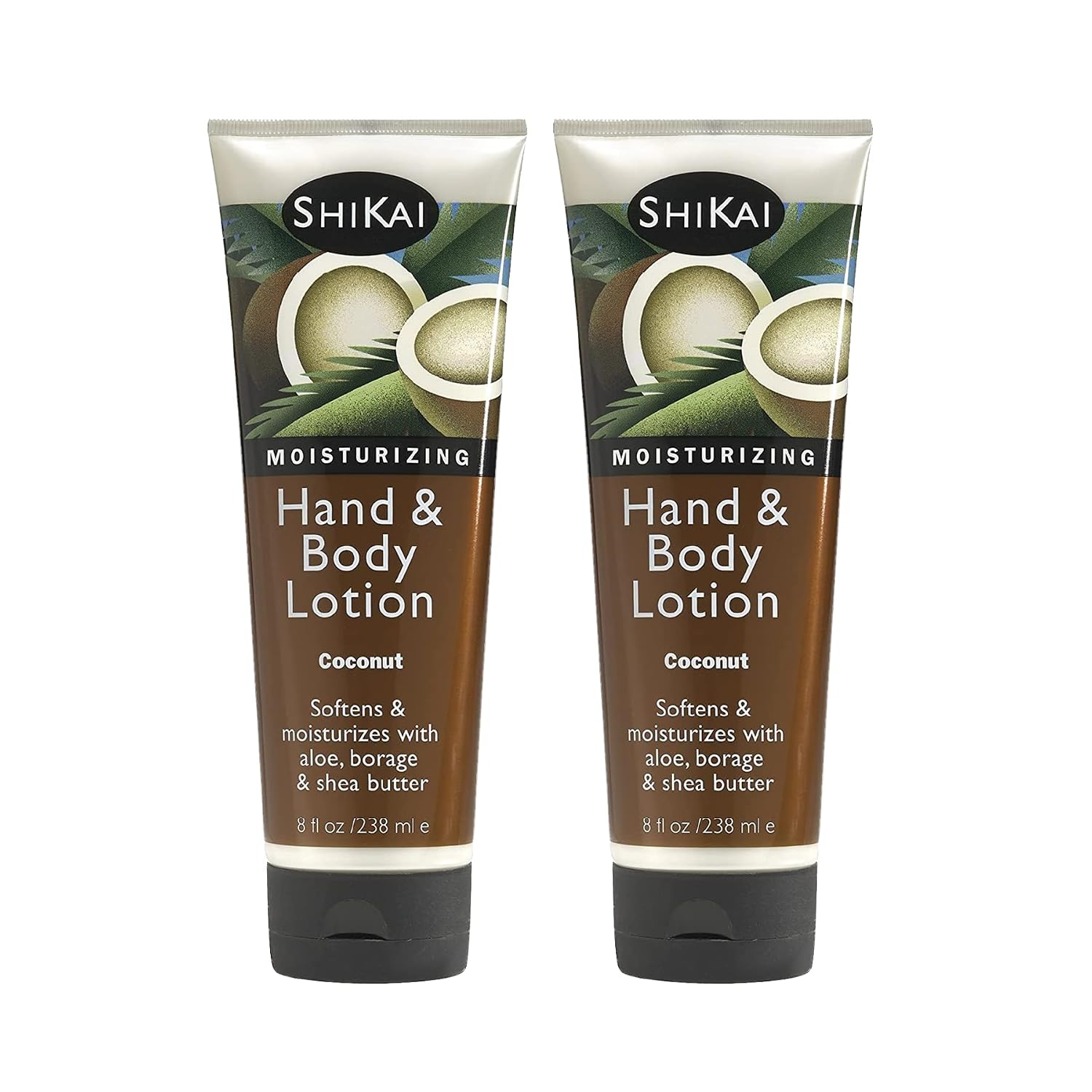 ShiKai Gardenia Hand & Body Lotion (8oz, Pack of 3) | Daily Moisturizing Skincare for Dry and Cracked Hands | With Aloe Vera & Vitamin E