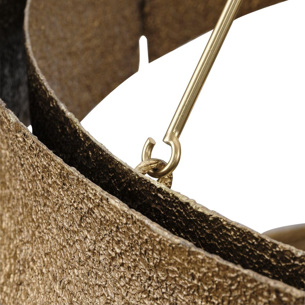 Progress Lighting Lusail 48 in. 13-Light Modern Organic Soft Gold Chandelier with Foundry Gold