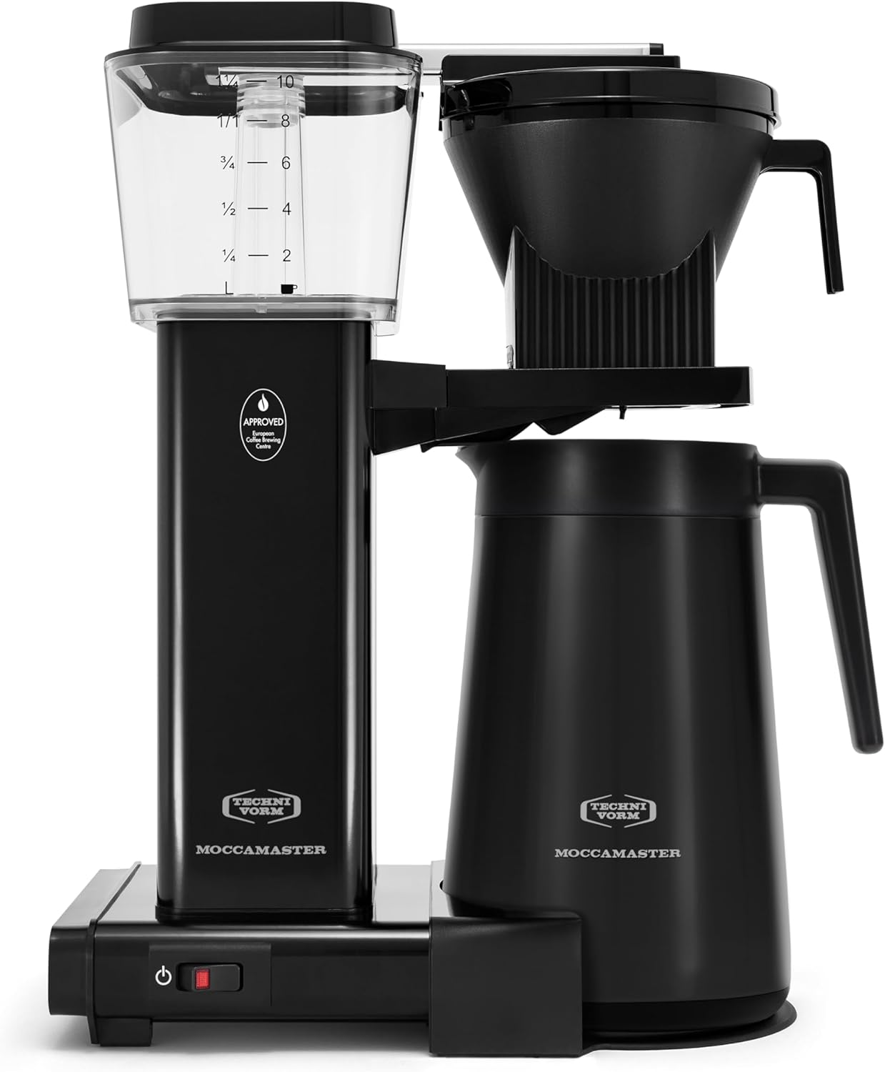 Technivorm Moccamaster 79317 KBGT thermal Carafe 10-Cup Coffee Maker 40 Ounce, Stone Grey 1.25l