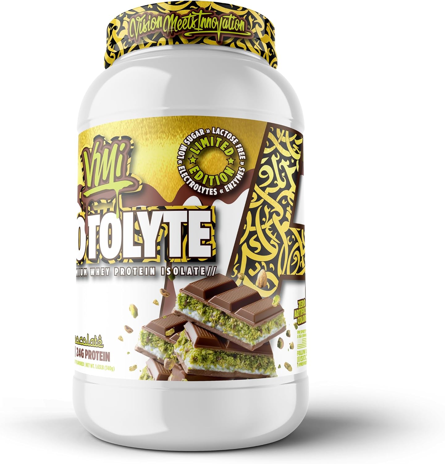 VMI Sports | ProtoLyte Whey Isolate Protein Powder | Low Calorie Whey for Weight Loss and Muscle Gain | Digestive Enzymes | Non-GMO (1.6 lb, Chocolate Fudge Cookie) | Premium whey isolate protein powder for smooth mixing in shakes smoothies and convenien…