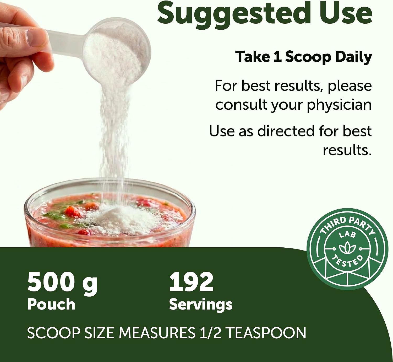 Micro Ingredients Organic Inulin FOS Fiber Powder, 2.2 lbs | Quick Water-Soluble Prebiotic | Natural Fiber for Smoothies & Drinks | Vegan Friendly, Dissolves Clear
