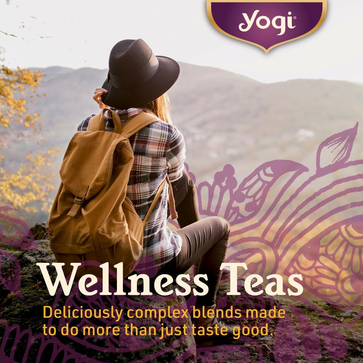Yogi Pure Green Tea, 16 Tea Bags (6 Pack) | Organic Green Tea That Supports Overall Health and Provides Antioxidants