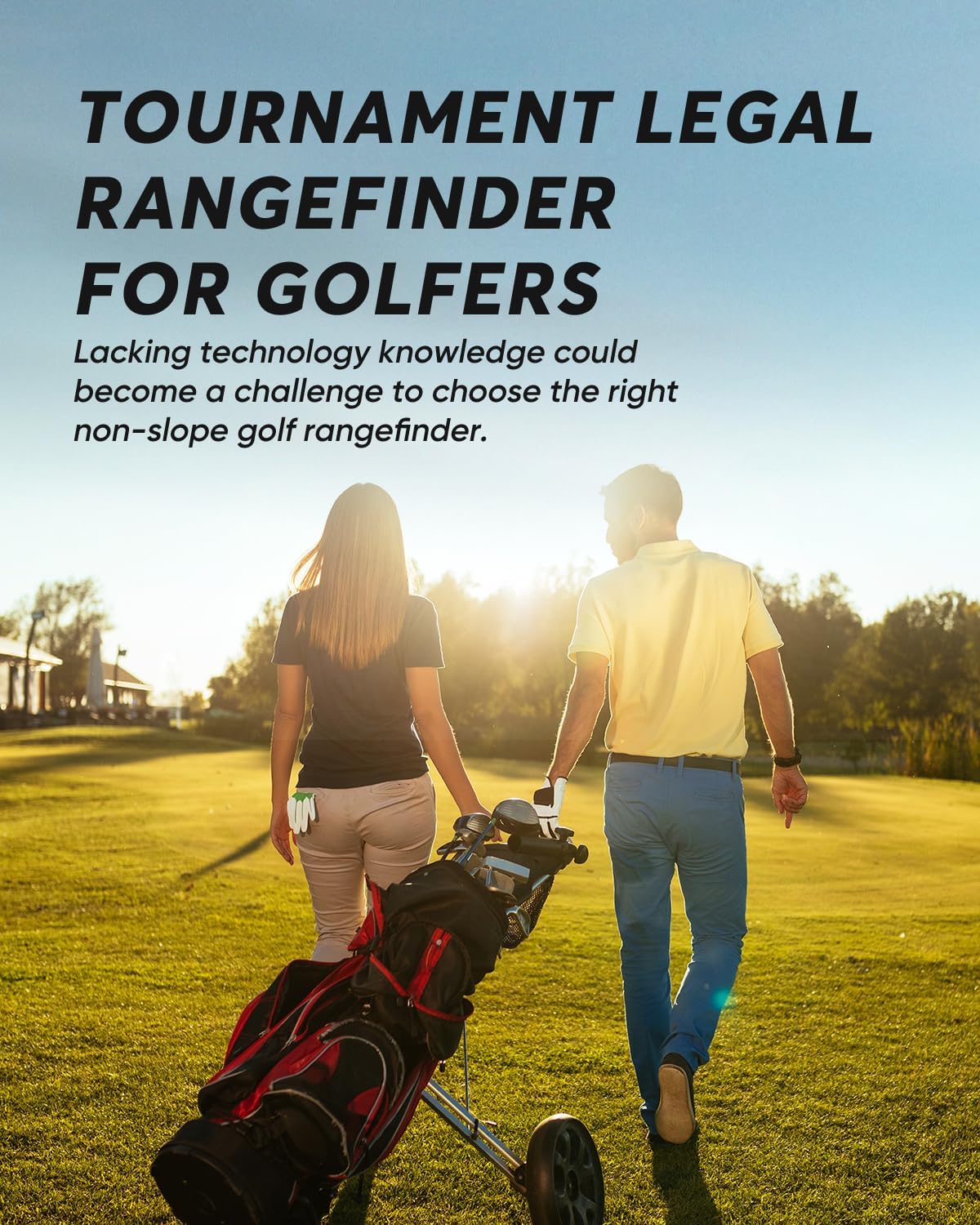 Wosports Golf Rangefinder, 800 Yards Laser Distance Finder with Slope, Flag-Lock with Vibration Distance/Speed/Angle Measurement