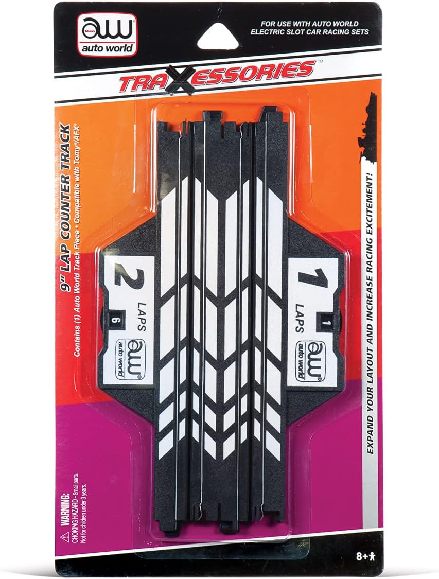 AW Auto World Round 2 1 Pk. 9" Lap Counter Track (176)