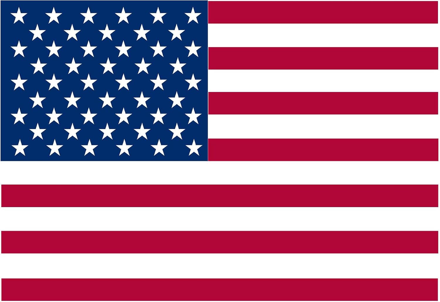 America’s Flag Company - American Flag 5x8 FT – Heavy Duty Nylon Outdoor US Flag – Embroidered Stars, Sewn Stripes, Brass Grommets - Made in USA - by Valley Forge Flag