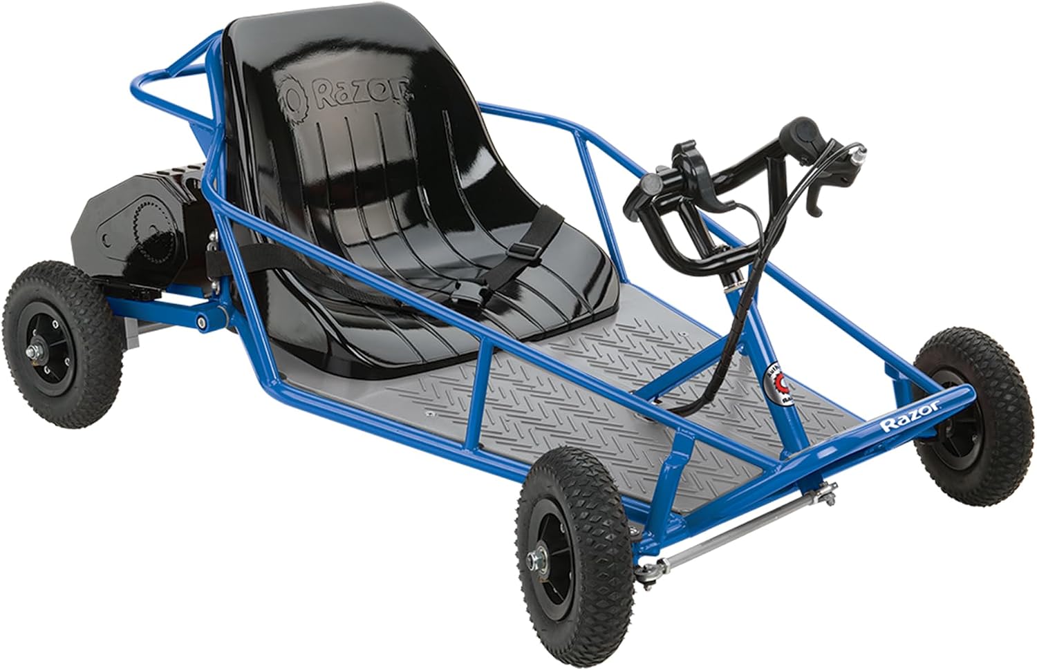 Razor Dune Buggy Electric Ride-On for Kids Ages 8+, 120 lb Max Weight, Blue – 250W Motor, Up to 9 Mph, 40-Min Run Time, Thumb Trigger Throttle