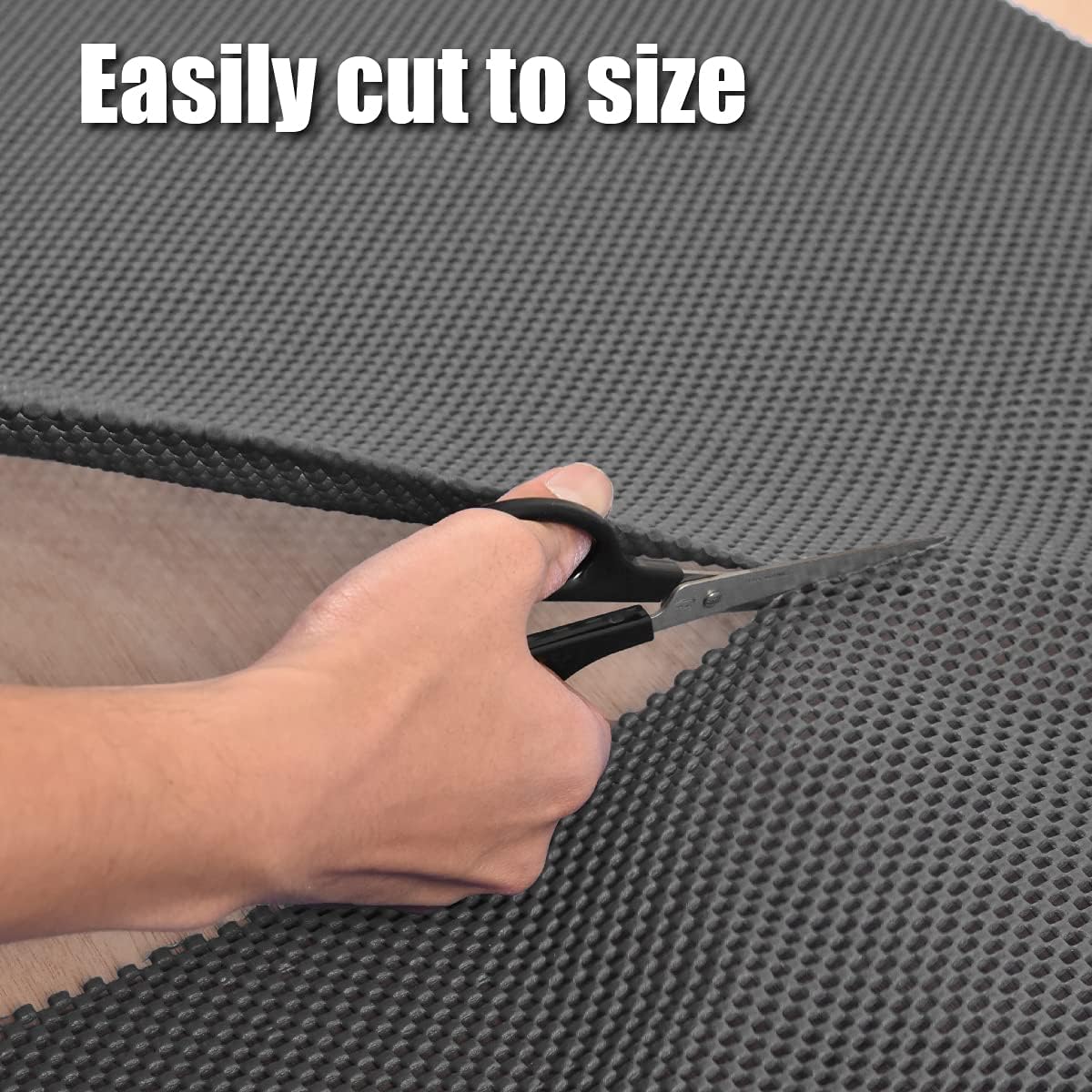 POWERTEC Heavy Duty Non Slip Mat, Anti Slip Mat, 24" x 48" Non Slip Pad Tool Mats for Woodworking Router, Workshop, Sanding, Cabinet, Workbench, Toolbox Drawer & Shelf Liner (71014)