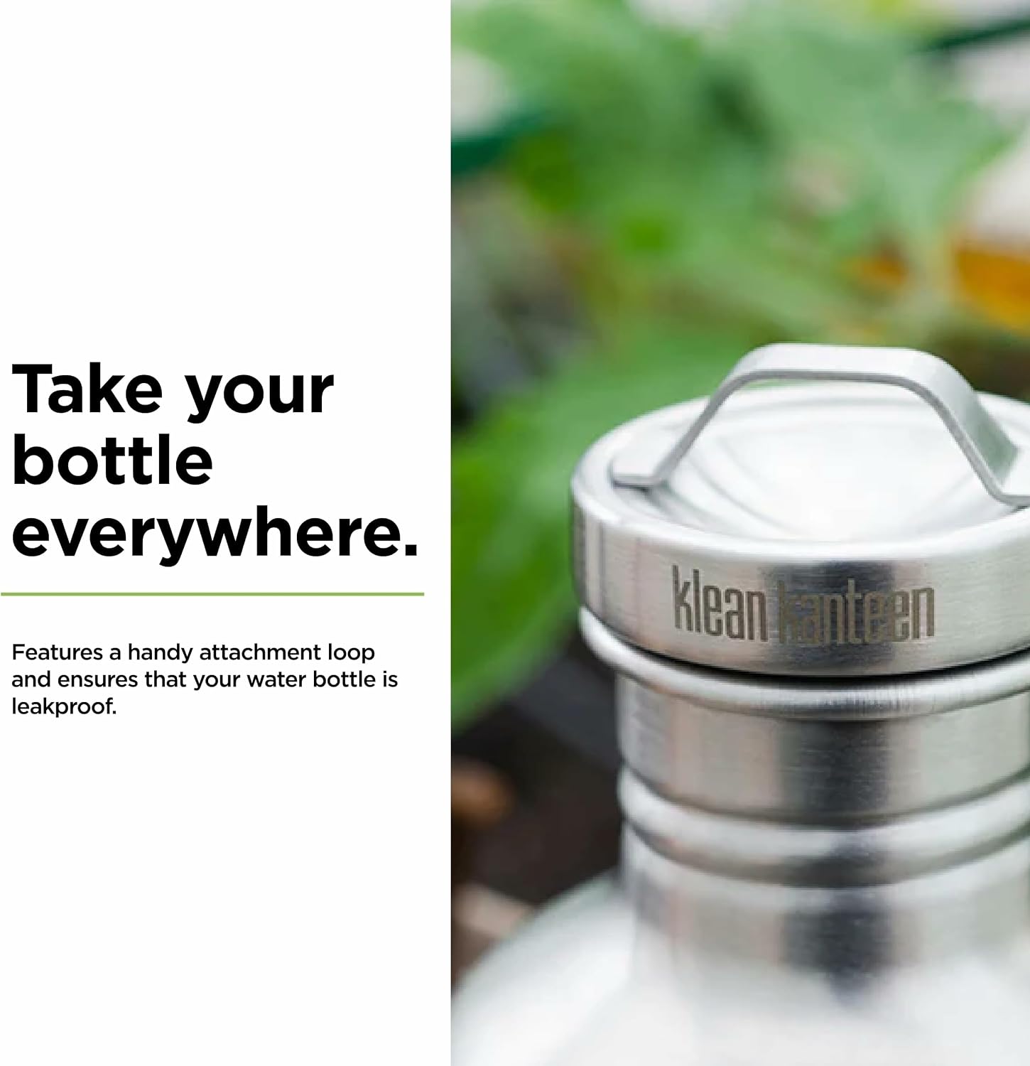 Klean Kanteen All Stainless Loop Cap 2016