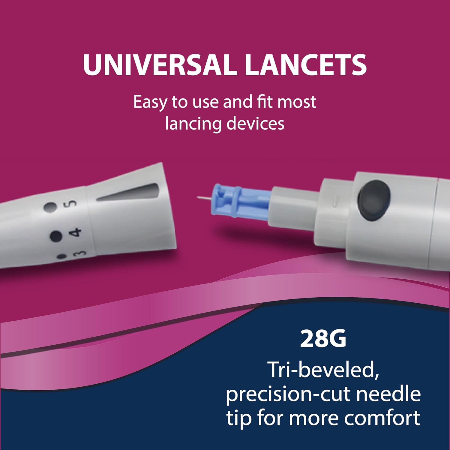 TRUEplus Single-Use Sterile Lancets Bundle, 28G, 300 Pack