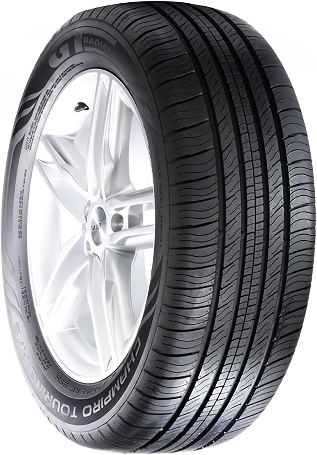 GT Radial Champiro Touring AS AS all_ Season Radial Tire-215/70R15 98H | Passenger Touring All Season Traction 98H Rated Standard Load Radial Construction Black Sidewall Tire
