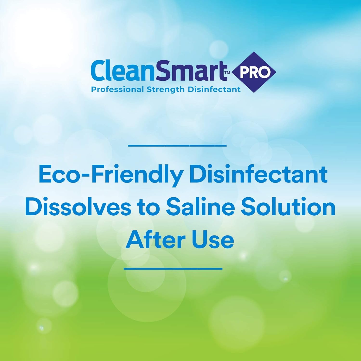 CleanSmart Hospital Disinfectant, Hypochlorous Acid, 23 oz (6 pack) | Kills 99.9% of Viruses and Bacteria, EPA Registered