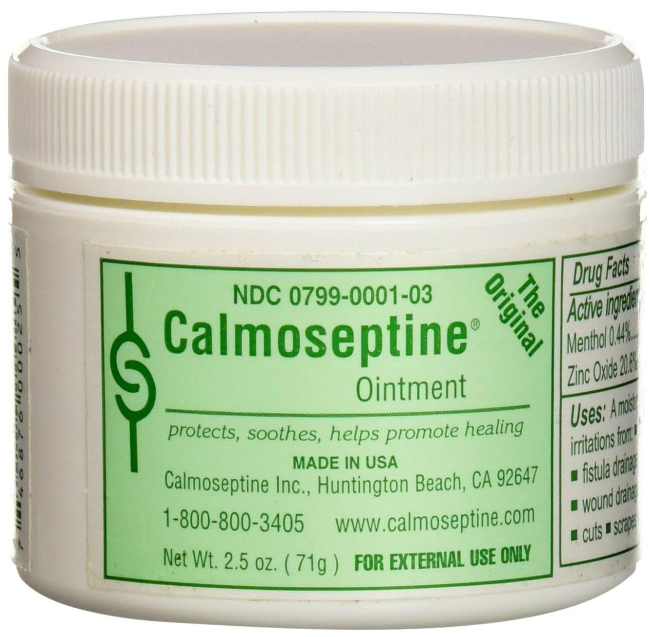 Calmoseptine Ointment 2.50 oz (Pack of 3)