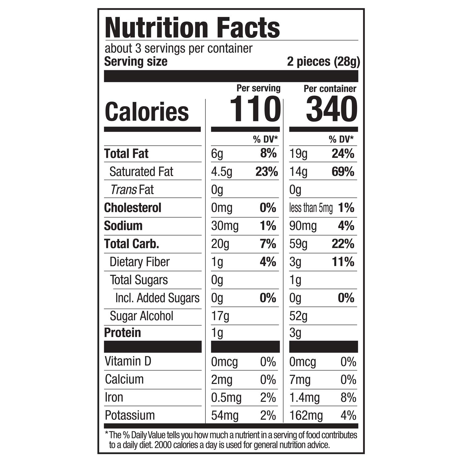 Russell Stover Sugar Free Dark Chocolate Medallions, 3 oz. Bag (270215)