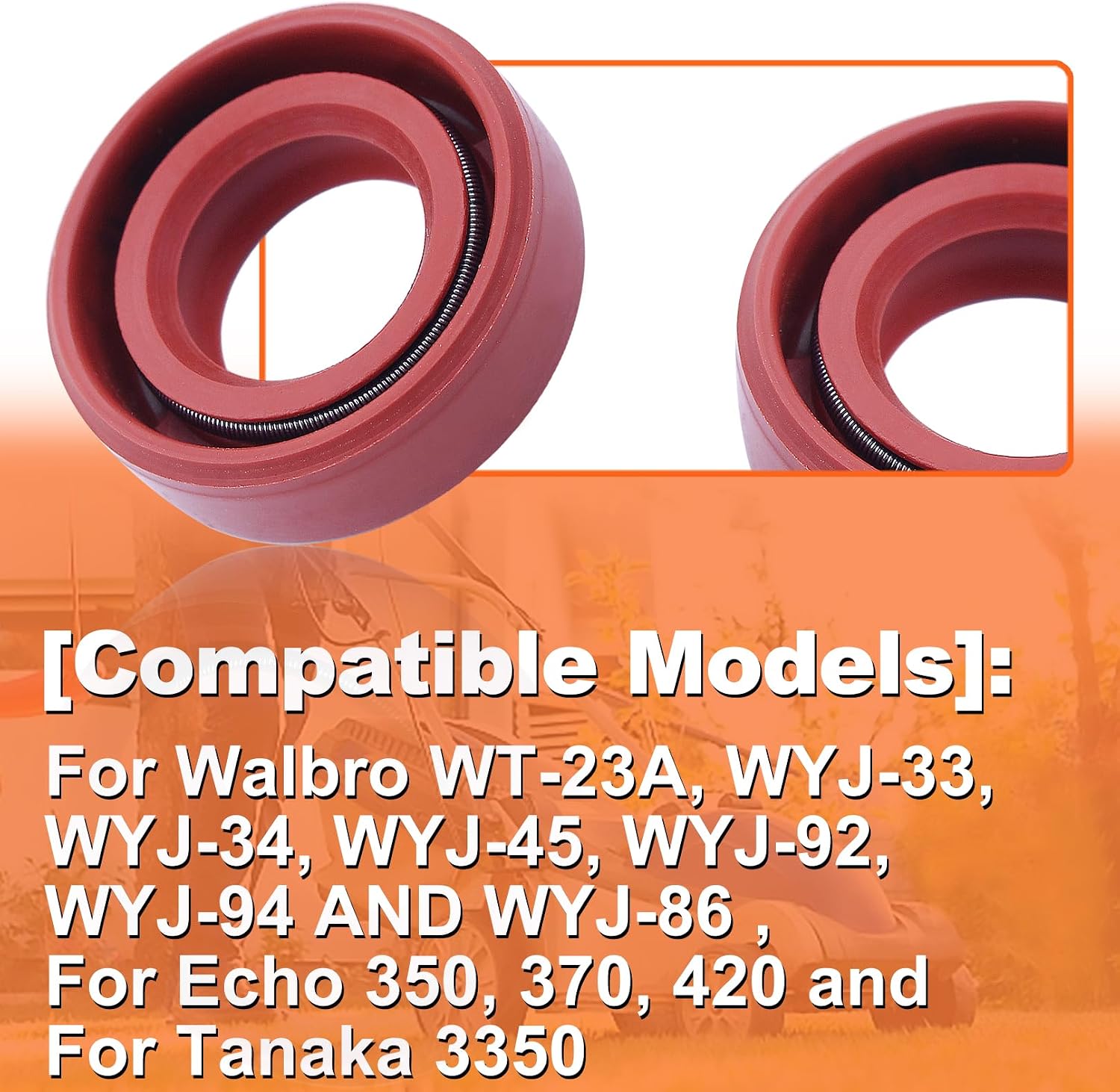 Oil Seal for Stihl FS38 FS40 FS45 FS46 FS50 FS55 FS56 FS70 FS83 BG86 BG45 BG46 BG55 BG56 BG66 BG85 BR45C BT45 FC55 FC56 FC70C FC73 FC83 Backpack