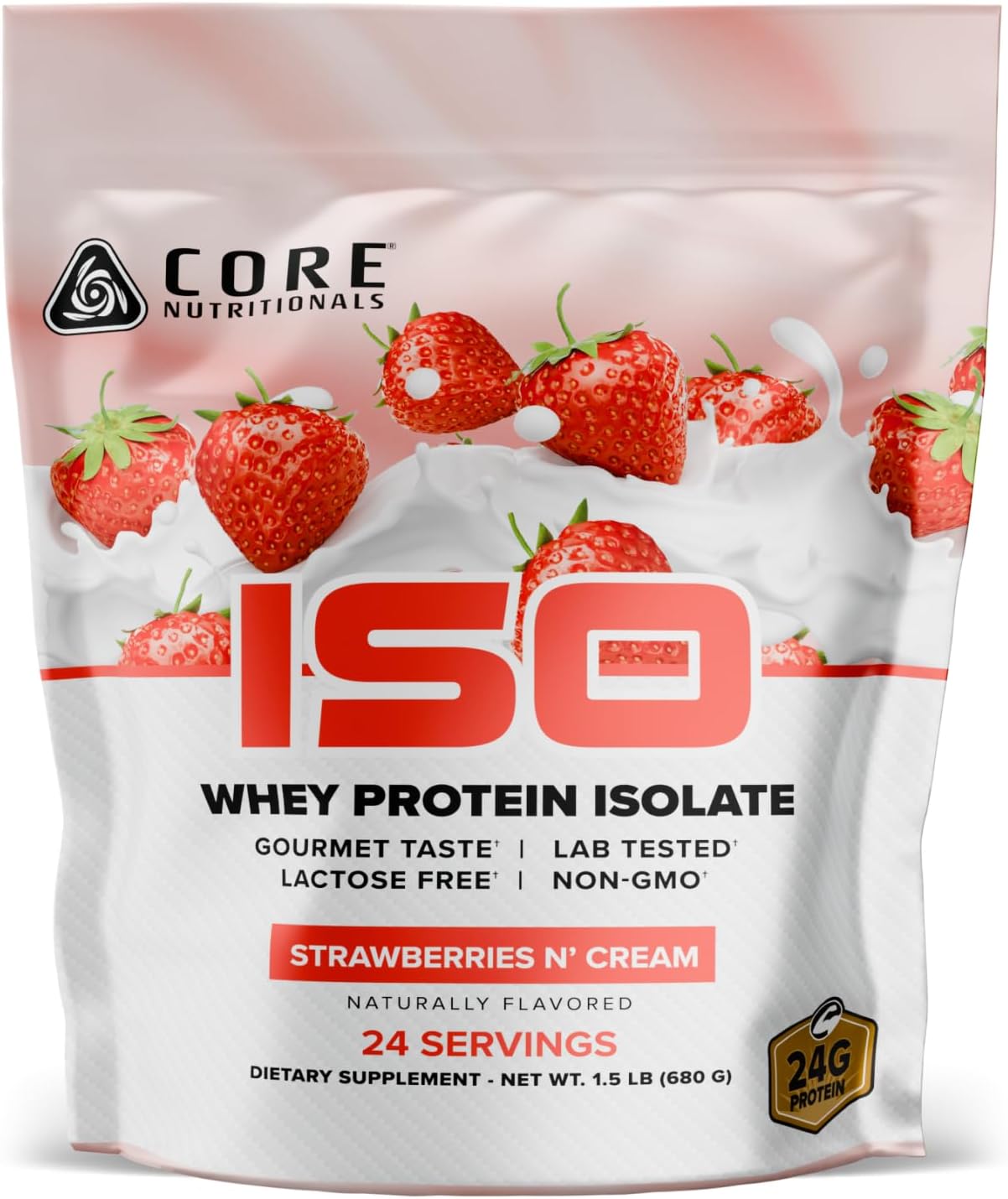 Core Nutritionals Core ISO Whey Protein Isolate, Choc. Peanut Butter Cup,
