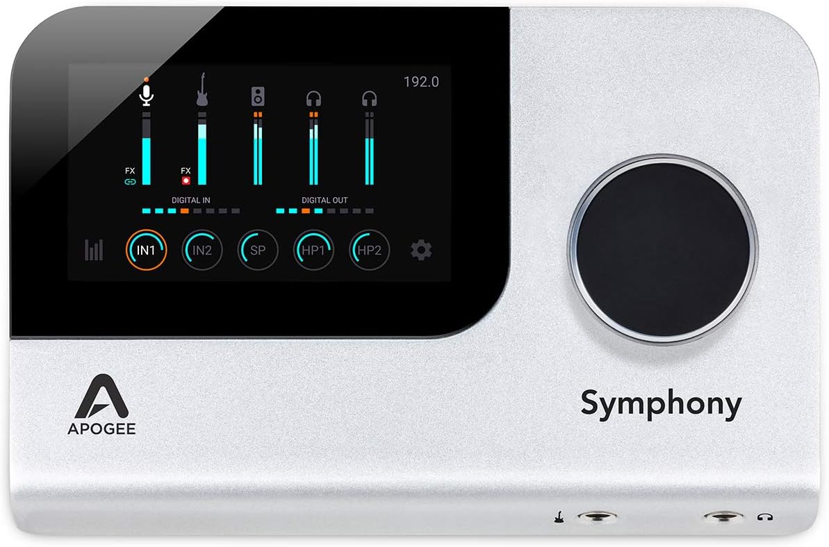 Apogee Symphony Desktop Elite USB-C Audio Interface for Recording & Mixing